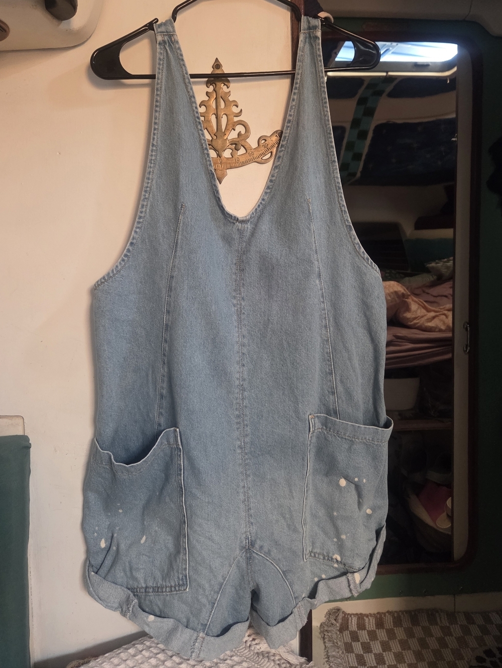 Free People High Roller Overalls
